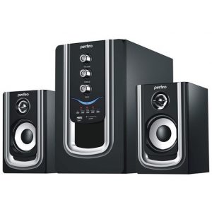 Колонки Perfeo PF-102 Riviera 2.1  USB/SD,Mp3,Fm, Black
