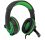 Наушники игровые Defender Warhead G-300 black-green, кабель 1,8 м