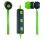 Наушники Bluetooth Perfeo PF-BTS-RGN/BLK Sound STRIP Wireless, микрофон вакуум. Green