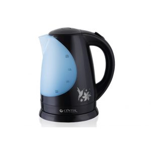 Электрочайник Centek CT-1039 white, black, 2000 Вт, 2 л