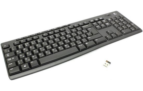 Клавиатура Logitech K270 Wireless Keyboard USB Black