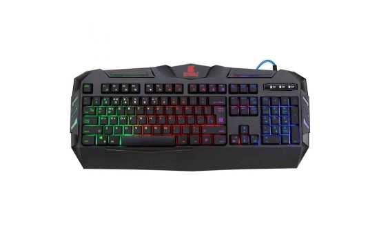 Проводная игровая клавиатура Defender Werewolf GK-120DL RU,RGB подсветка,19 Anti-Ghost