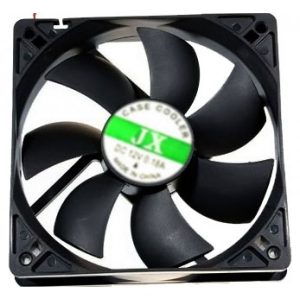 Вентилятор для корпуса DeTech 14см 4 pin black