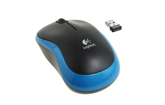 Мышь Logitech M185 Wireless mouse Blue (910-002239)