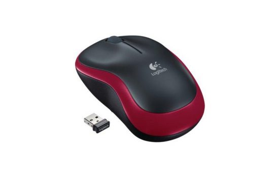 Мышь Logitech M185 Wireless mouse Red (910-002240)