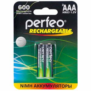 Аккумулятор Perfeo AAA600mAh/2BL