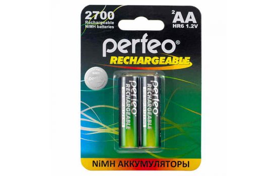 Аккумулятор Perfeo AA2700mAh/2BL