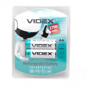 Аккумулятор Videx R06/2bl 2700 mAh Ni-MH (2/20/200)