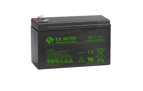 Аккумулятор BB Battery BC 7-12, 7V 12Ah, 151x94x65 мм, гарантия 6 мес.