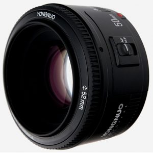 Объектив YONGNUO AF 50F1.8 для камер Canon