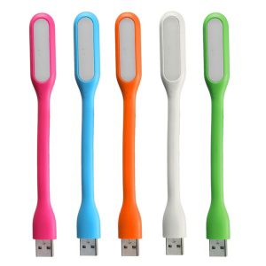Светильник LED мягкая ножка, цветной, USB питание 5v