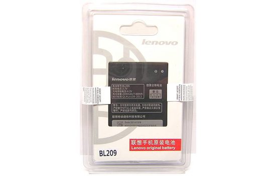 Аккумулятор Lenovo BL-209 A516, A706, A760  2000mAh