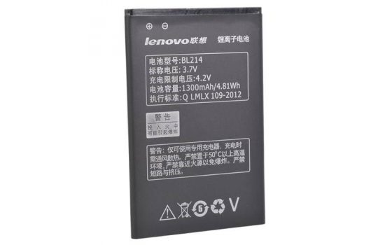 Аккумулятор Lenovo BL-214 A269i, A269,  A218t,А300t, А316, А316i, A208t, A305E,1300mAh