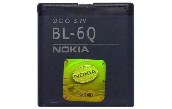 Аккумулятор Nokia BL-6Q 6700