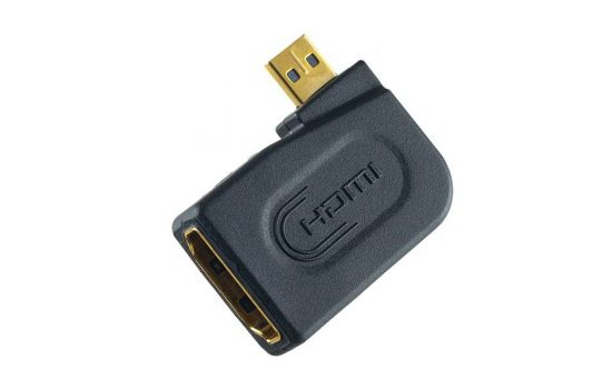 переходник micro HDMI В вилка-HDMI A розетка Perfeo A7010