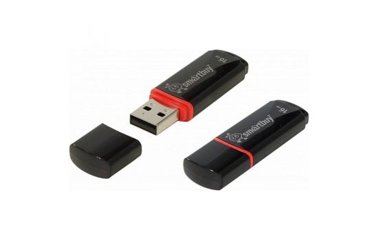 USB накопитель SmartBuy Crown series 16GB, Black, White