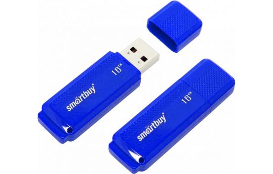 USB накопитель SmartBuy Dock series 16GB, Blue, Red, Black