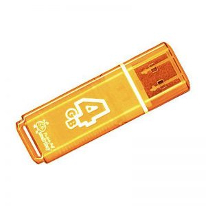 USB накопитель SmartBuy Glossy series 4GB, Orange, Green, Blue