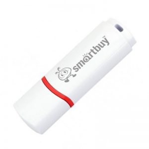 USB накопитель SmartBuy Crown 4GB White