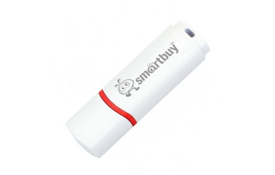 USB накопитель SmartBuy Crown 4GB White