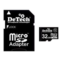 Карта памяти microSDHC 32GB DeTech (Class 10)