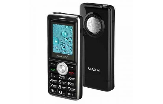 Телефон Maxvi T3 защита IP67 Black, Marengo, Military