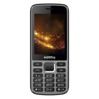 Мобильный телефон Nobby 300 Grey, Black
