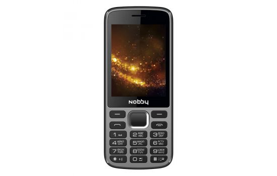 Мобильный телефон Nobby 300 Grey, Black