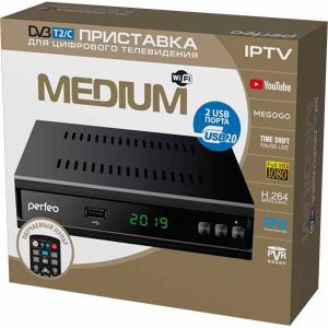 Ресивер DVB-T2 Perfeo Medium PF-A4487 IPTV Full HD