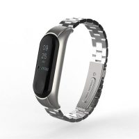 Ремешок для Xiaomi Mi Band 3 Metal Silver