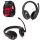 Игровая гарнитура Defender Warhead G-160 кабель 2,5 м Black-Red