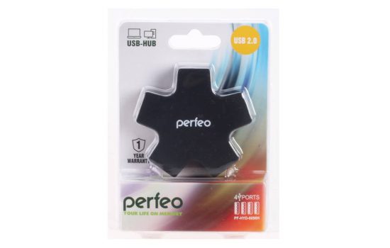 USB-хаб Perfeo PF-HYD-6098H 4-Port 