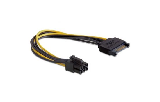 Кабель питания Cablexpert SATA / PCI-E 6pin