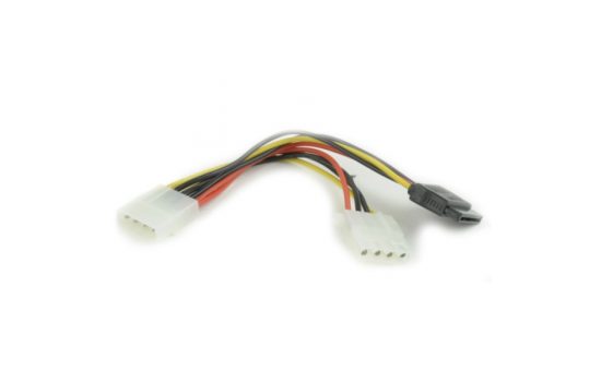 Кабель питания Cablexpert 4pin / 4pin+15pin