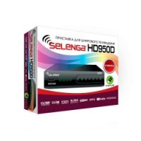 Ресивер DVB-T2 Selenga HD950D DVB-T2, Full HD Black