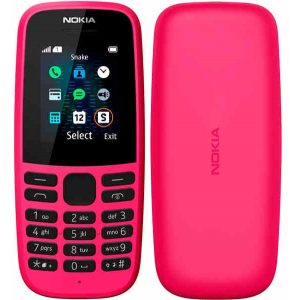 Мобильный телефон Nokia 105 SS TA-1203, Pink 