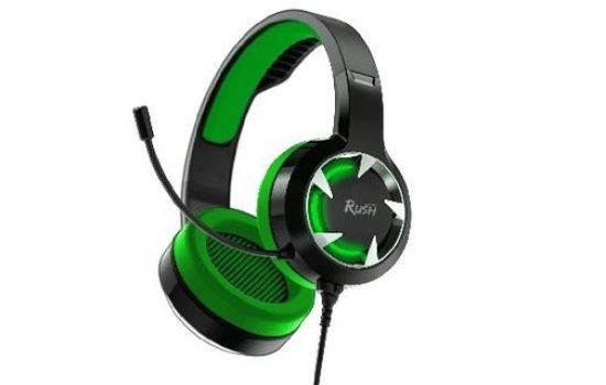 Игровая гарнитура Smartbuy SBHG-8200 RUSH MACE Green-black