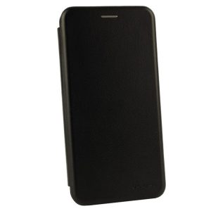 Чехол книжка Xiaomi Mi 8 Fashion Case, Black, искусственная кожа