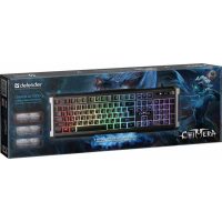 Клавиатура Defender Chimera GK-280DL RGB,19 keys Black