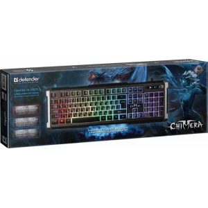 Клавиатура Defender Chimera GK-280DL RGB,19 keys Black