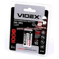 Аккумулятор Videx AAA HR03/2 1000mAh Ni-MH