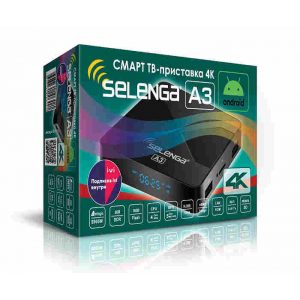 Smart TV Box Selenga A3 2/16Gb 4K Android 