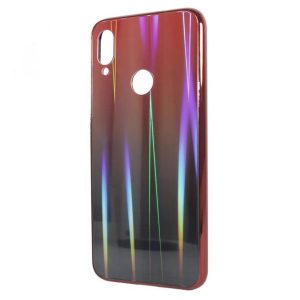 Силикон для Xiaomi Redmi Note 7 GLASS GRADIENT HOLOGRAM Blue