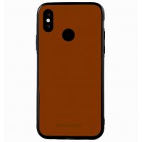 Силикон для Xiaomi Redmi Note 7 зеркало Brown 