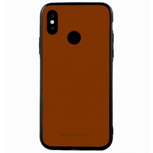 Силикон для Xiaomi Redmi Note 7 зеркало Brown 