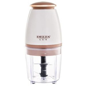 Измельчитель DELTA LUX DL-7419 бежевый/коричневый, черный