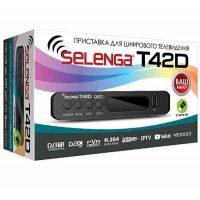 Ресивер T2 Selenga T42D 2USB Т2, IPTV