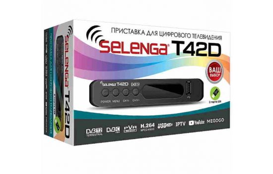 Ресивер T2 Selenga T42D 2USB Т2, IPTV