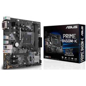Материнская плата Asus PRIME B450M-K, Socket AM4 