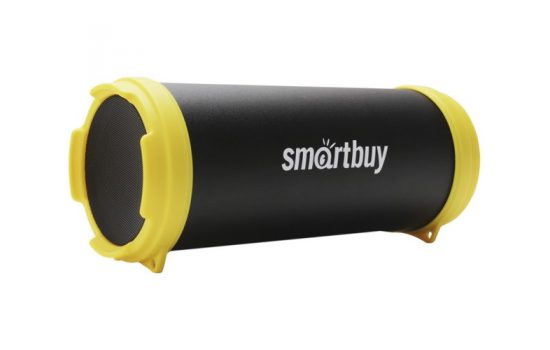 Портативная колонка Smartbuy SBS-4200 TUBER MKII Bluetooth, Black - Yellow 